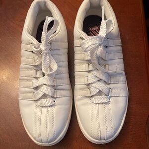 K-Swiss Men's Classic White Sneakers